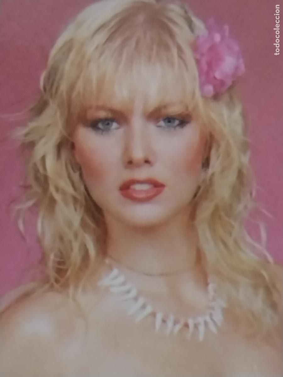 Calendarios: MUJER RUBIA FLOR ROSA ADULTOS 1989 * PUBLI FOTOCOPIAS IMAGEN REF MP 162
