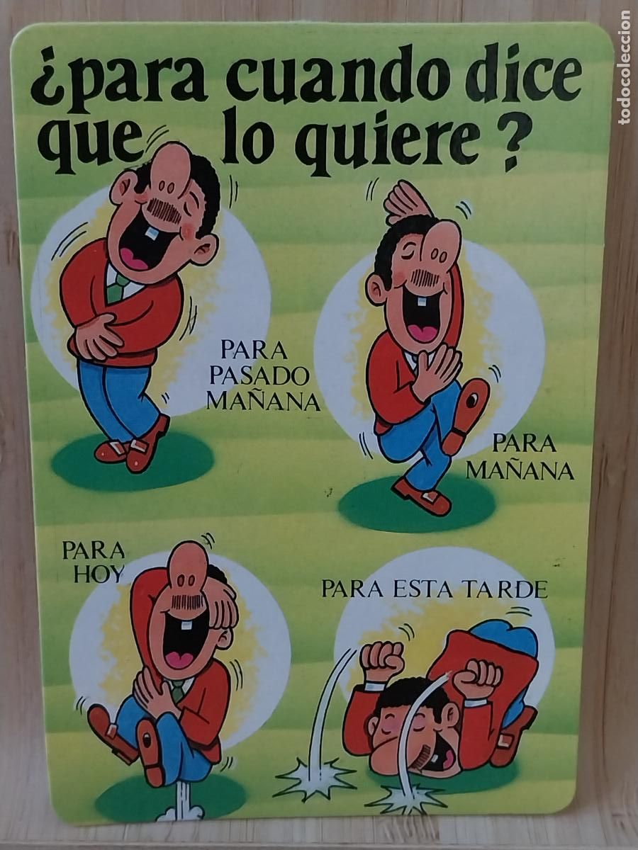 Calendarios: HUMOR ILUSTRACION CALENDARIO A&Ntilde;O 1991 PUBLI *** BAR PACHANGA *** REF MP 128