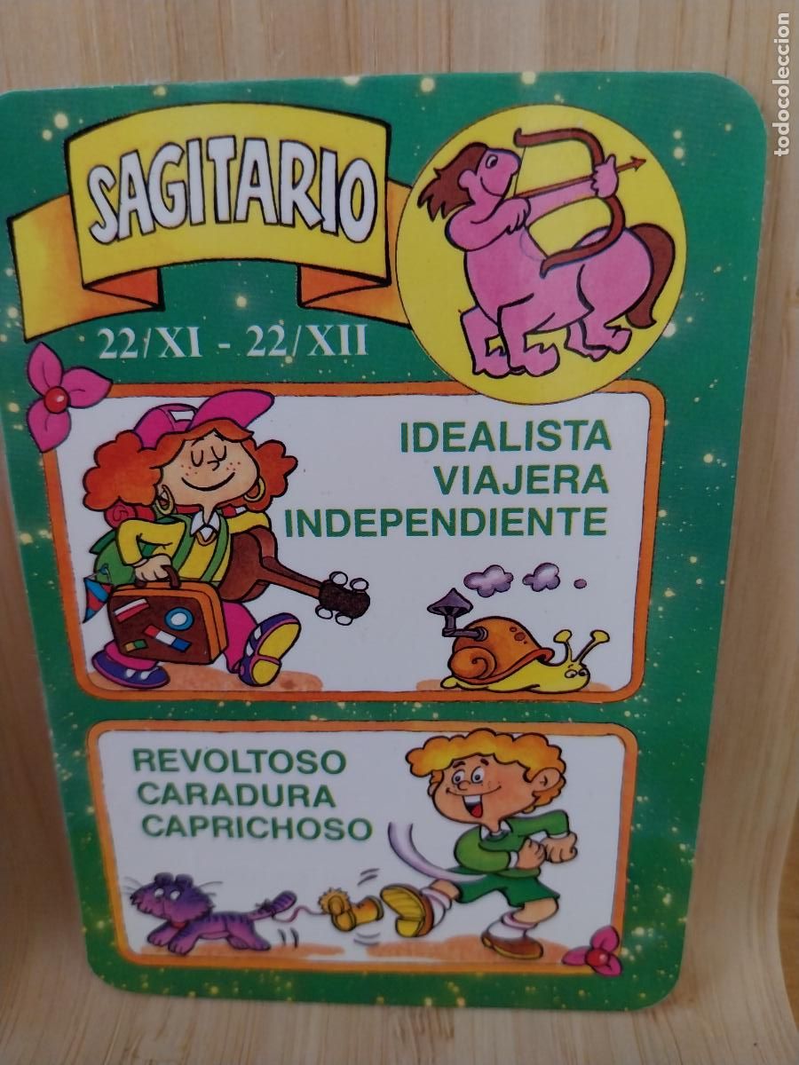 Calendriers: SAGITARIO ILUSTRACION CALENDARIO A&Ntilde;O 1990 PUBLI *** FARADAY ELECTRICIDAD *** REF CB 465