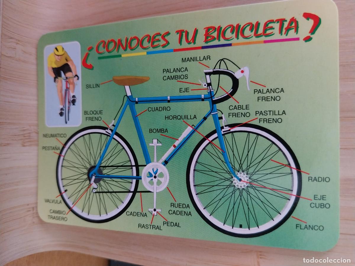 Calendarios: BICICLETA ILUSTRACION CALENDARIO A&Ntilde;O 1994 PUBLI *** CAFETERIA VIMAR *** REF EGC 178