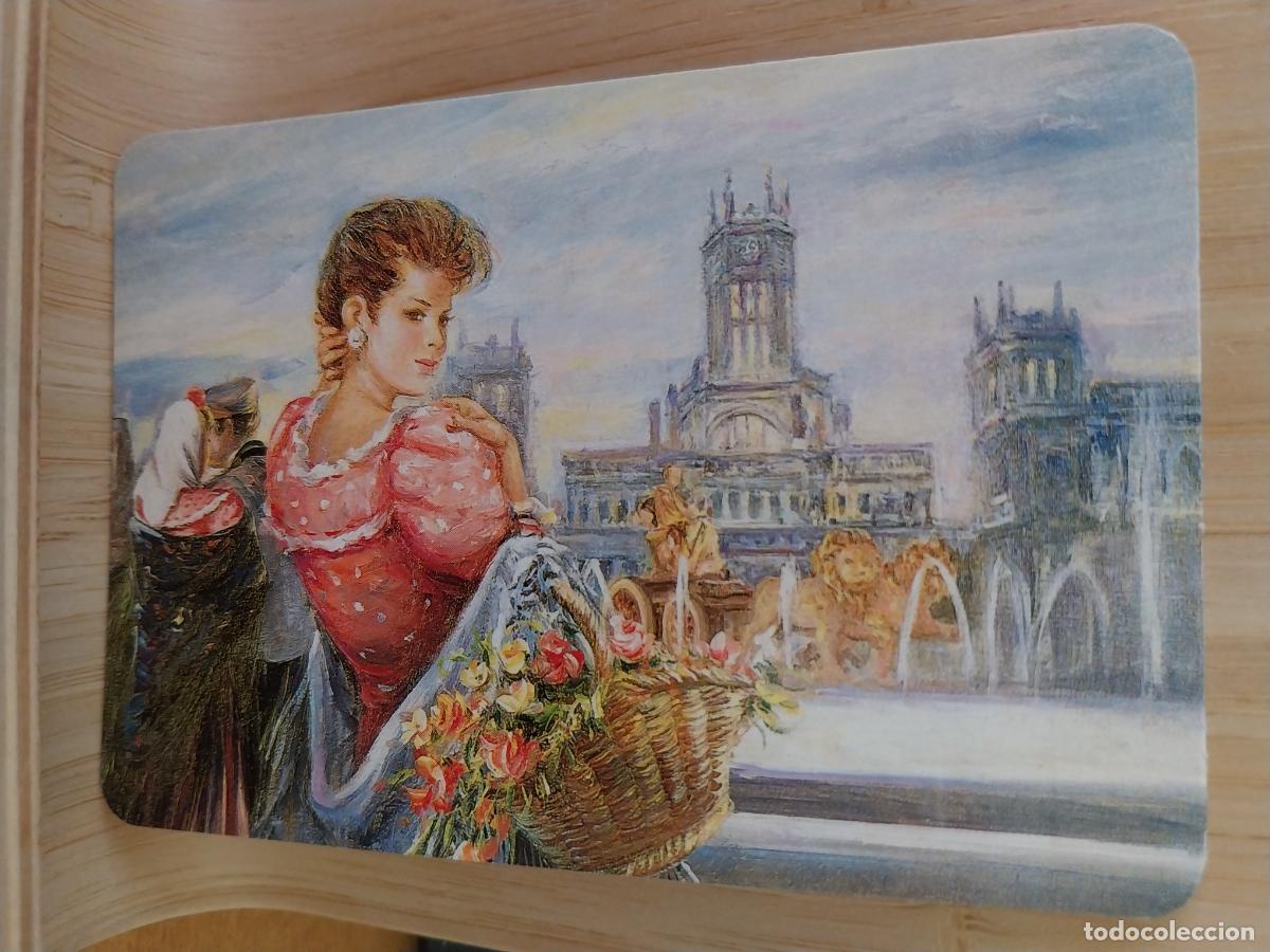 Calendarios: MUJER CESTA ILUSTRACION CALENDARIO A&Ntilde;O 1996 PUBLI *** COMERCIAL MAYTE&acute;S *** REF MC 106