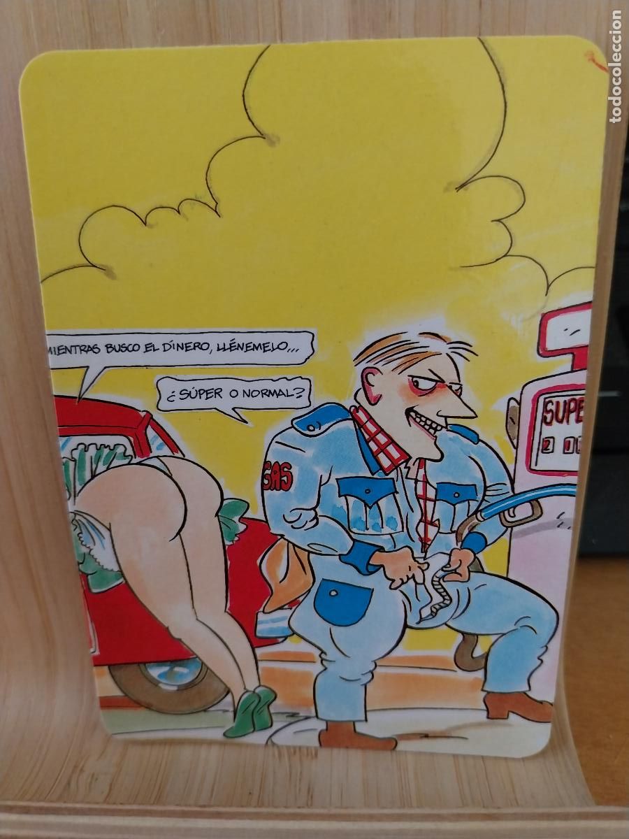 Calendarios: HUMOR ADULTO ILUSTRACION CALENDARIO A&Ntilde;O 1994 PUBLI *** BAR ARTILLEROS *** REF WCB 252 ..