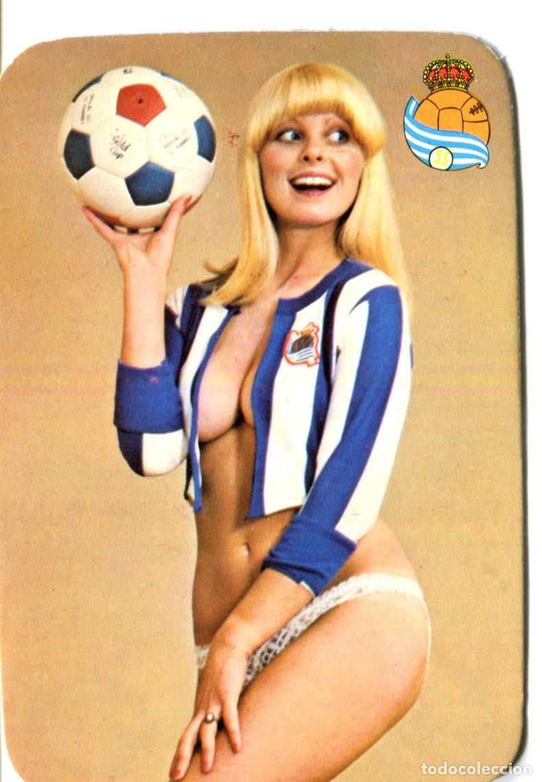 Calendriers: CALENDARIO DE BOLSILLO TEMA FUTBOL CHICA 1977 SIN PUBLICIDAD REAL SOCIEDAD