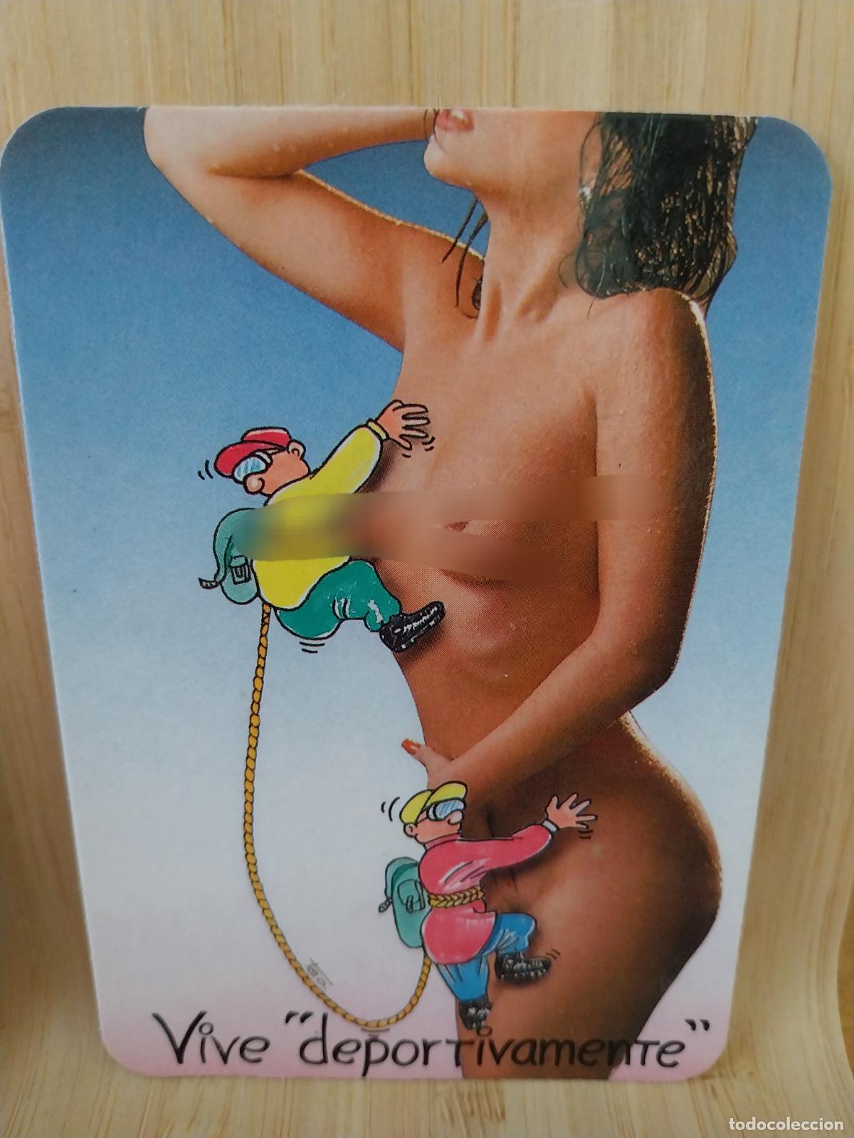 Kalender: CHICA ADULTOS ILUSTRACION * CALENDARIO A&Ntilde;O 1992 PUBLI *** BAR BIARRITZ *** REF WCB 284