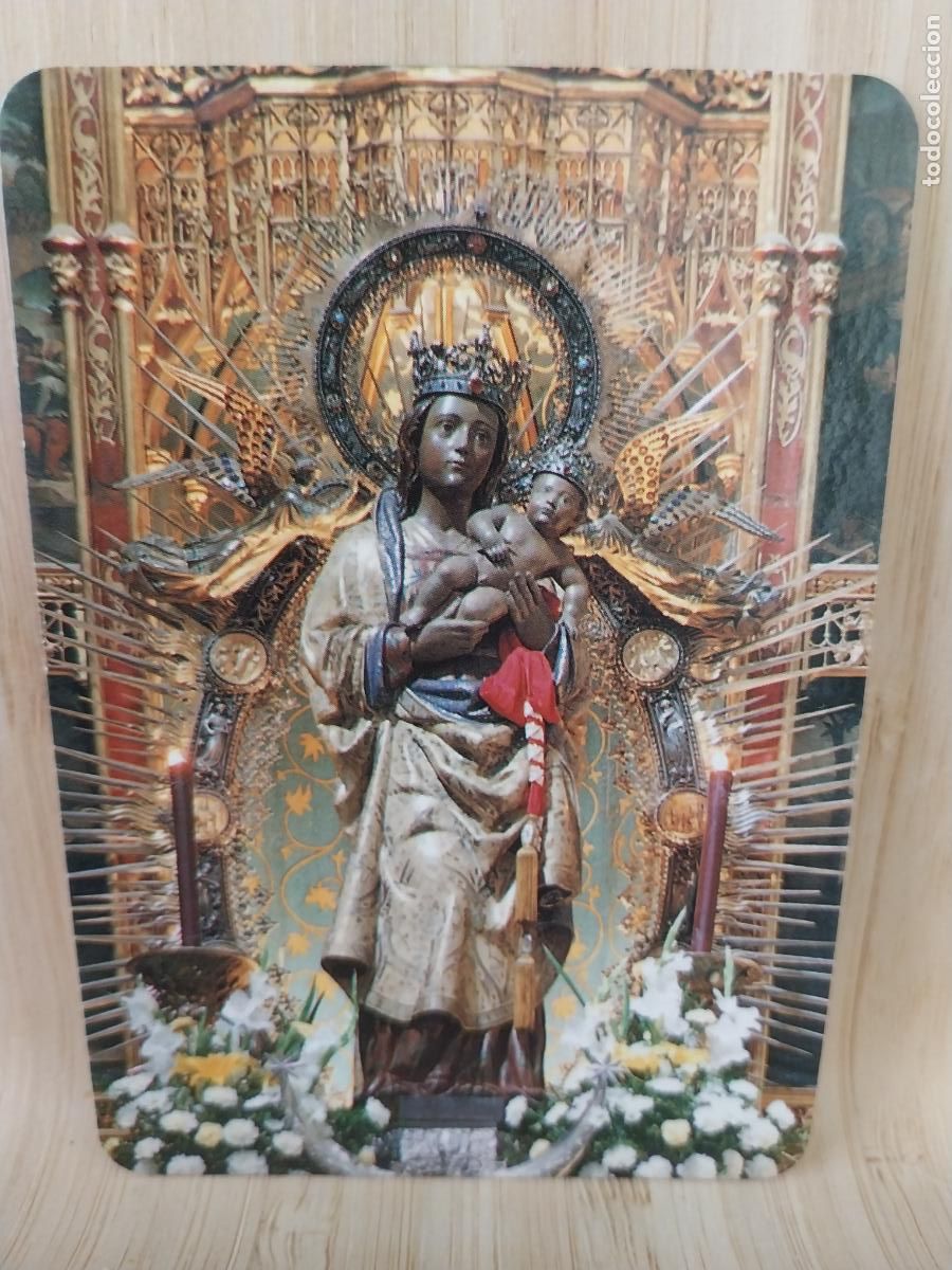 Calendars: VIRGEN DE LA ALMUDENA CALENDARIO A&Ntilde;O 1995 PUBLI *** ASADOR APARICIO I II *** REF L215