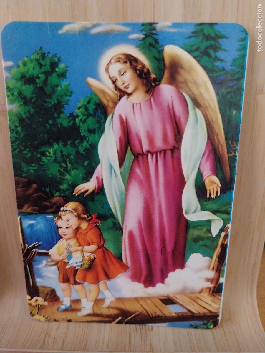 Calendars: ANGEL DE LA GUARDIA CALENDARIO A&Ntilde;O 1993 PUBLI *** MANUEL SANTO CUSTODIO *** REF MC 129