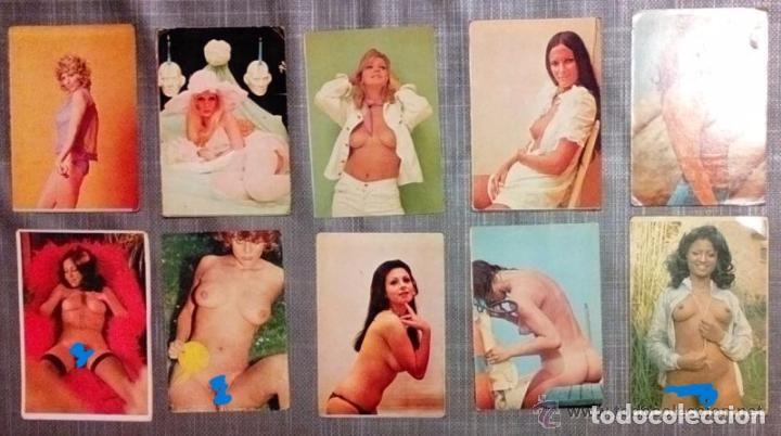 Calendars: Calendario. Lote 10 calendarios 1976-1977-1978-1979. Er&oacute;tismo. Er&oacute;ticos. Bar Adonis. &Eacute;poca destape