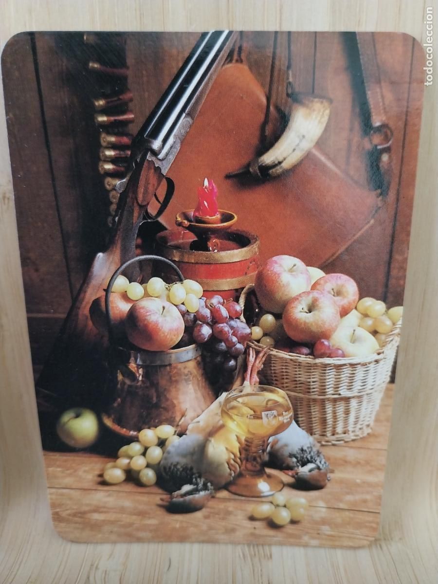 Calendars: CAZA BODEGON PERDICES * CALENDARIO A&Ntilde;O 1998 PUBLI *** VIMAR CERVECERIA *** REF EGC 108