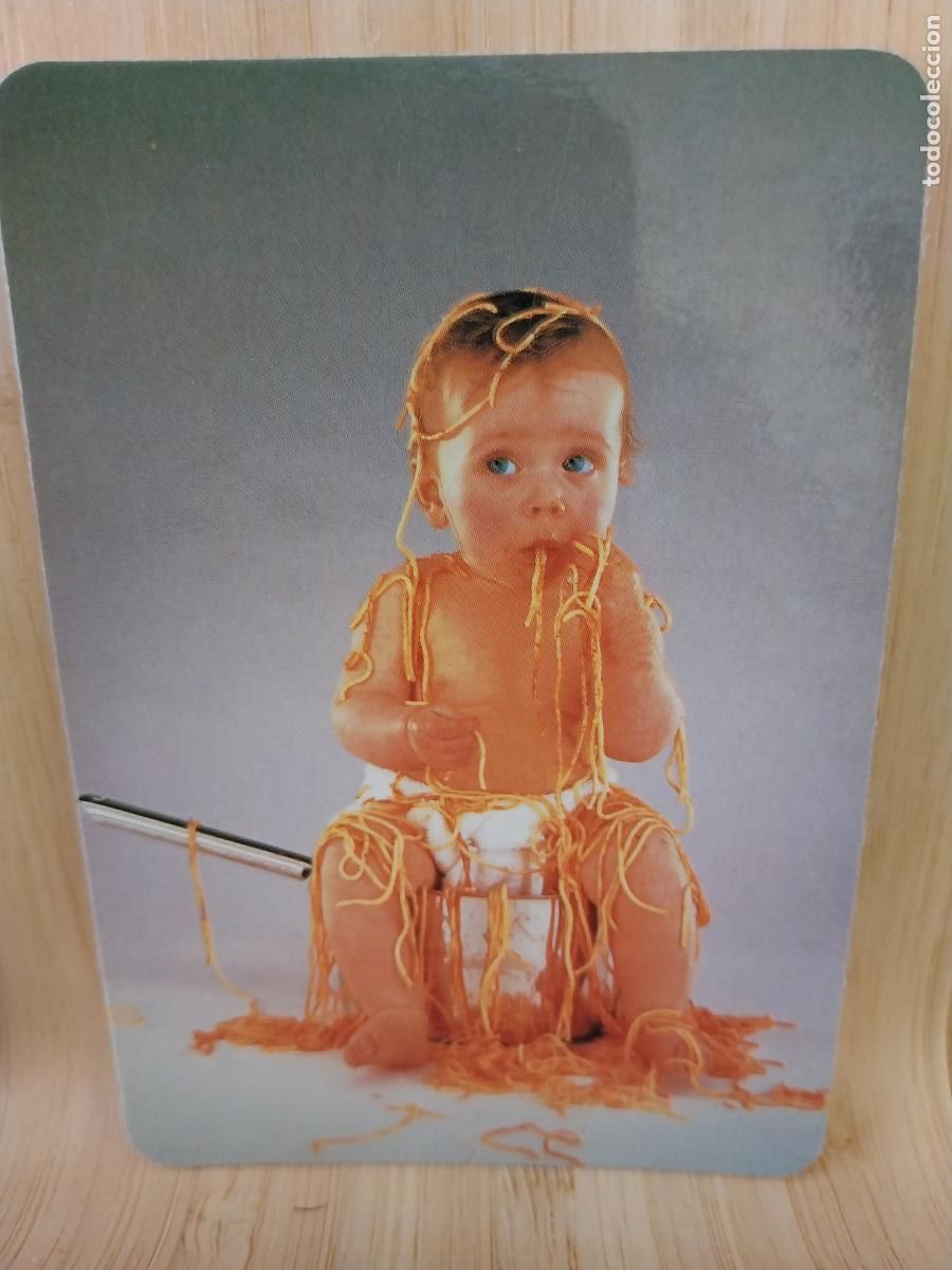 Calendars: BEBE SPAGHETTI * CALENDARIO A&Ntilde;O 1995 PUBLI *** BAR YOLI *** REF MC 9