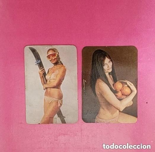 Calendars: 2 CALENDARIOS EROTICOS A&Ntilde;O 1974 -LOTE 2 -MIRAR FOTO