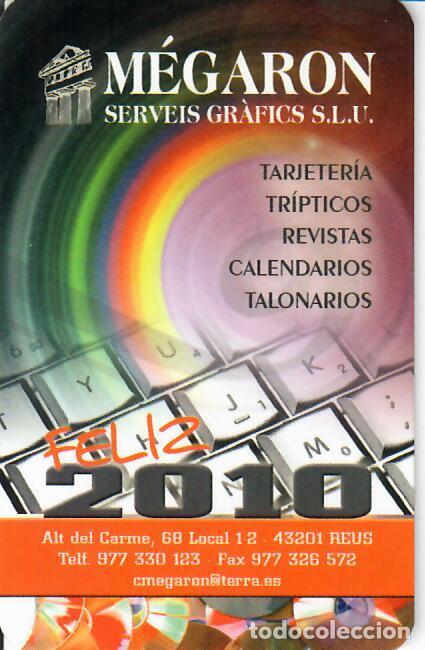 Calendars: CALENDARIO DE PUBLICIDAD - A&Ntilde;O 2010 - M&Eacute;GARON - REUS