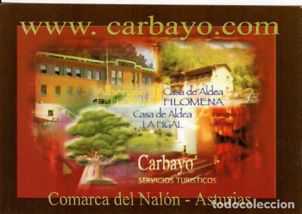 Calendars: CALENDARIO DE PUBLICIDAD - A&Ntilde;O 2002 - SERVICIOS TUR&Iacute;STICOS CARBAYO