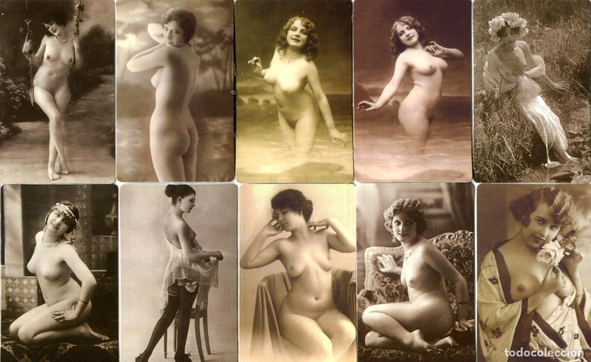 Calendars: COLECCION NUMERADA DE 10 CALENDARIOS FOTOS CHICAS ANTIGUAS EROTICO DESNUDO SEXY A&Ntilde;O 2010