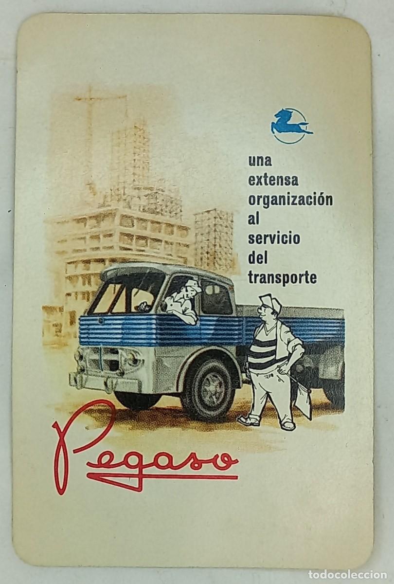 Calendriers: CALENDARIO FOURNIER , CAMION PEGASO A&Ntilde;O 1961
