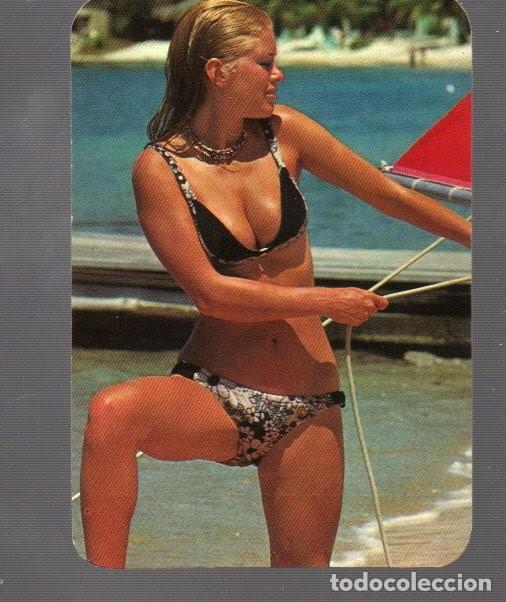 Calendarios: CALENDARIO DE BOLSILLO. BELLA SE&Ntilde;ORITA DEL A&Ntilde;O 1976 N &ordm;9172 PUBLICIDAD PE&Ntilde;A CICLISTA VETERANOS REUS