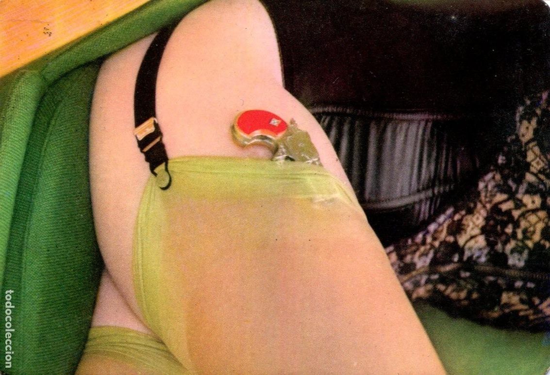 Calendarios: CALENDARIO DE SERIE CHICA EROTICO DESNUDO SEXY A&Ntilde;O 1974