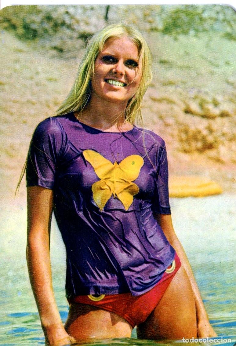 Calendarios: CALENDARIO DE SERIE CHICA EROTICO DESNUDO SEXY A&Ntilde;O 1974