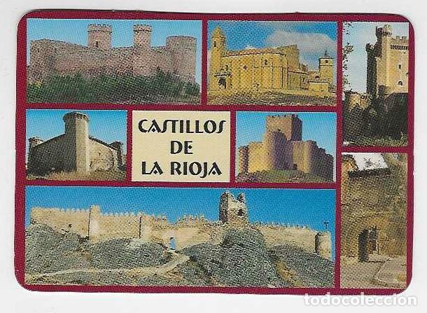 Calendarios: CALENDARIO DE BOLSILLO A&Ntilde;O 2002 CASTILLOS DE LA RIOJA - SIN PUBLICIDAD - VER FOTO REVERSO