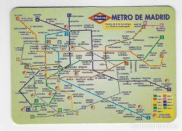 Calendarios: CALENDARIO DE BOLSILLO A&Ntilde;O 1998 TRENES - METRO MADRID - PUBLICIDAD METRO LEGAZPI - VER FOTO REVERSO