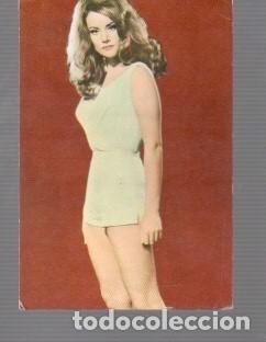 Calendarios: CALENDARIOS DE BELLA SE&Ntilde;ORITA DE CASA SERIA 3.N&ordm;.7 DEL A&Ntilde;O 1971 PUBLICIDAD CLAUDINE AUGER