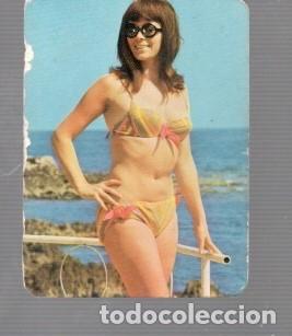 Calendarios: CALENDARIOS DEL 1971 BELLA SE&Ntilde;ORITA DE PUBLICIDAD BAR CESAR BARCELONA