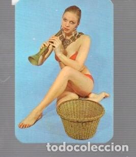 Calendarios: CALENDARIOS DEL 1971 BELLA SE&Ntilde;ORITA DE PUBLICIDAD BAR AMIGO BARCELONA - 5