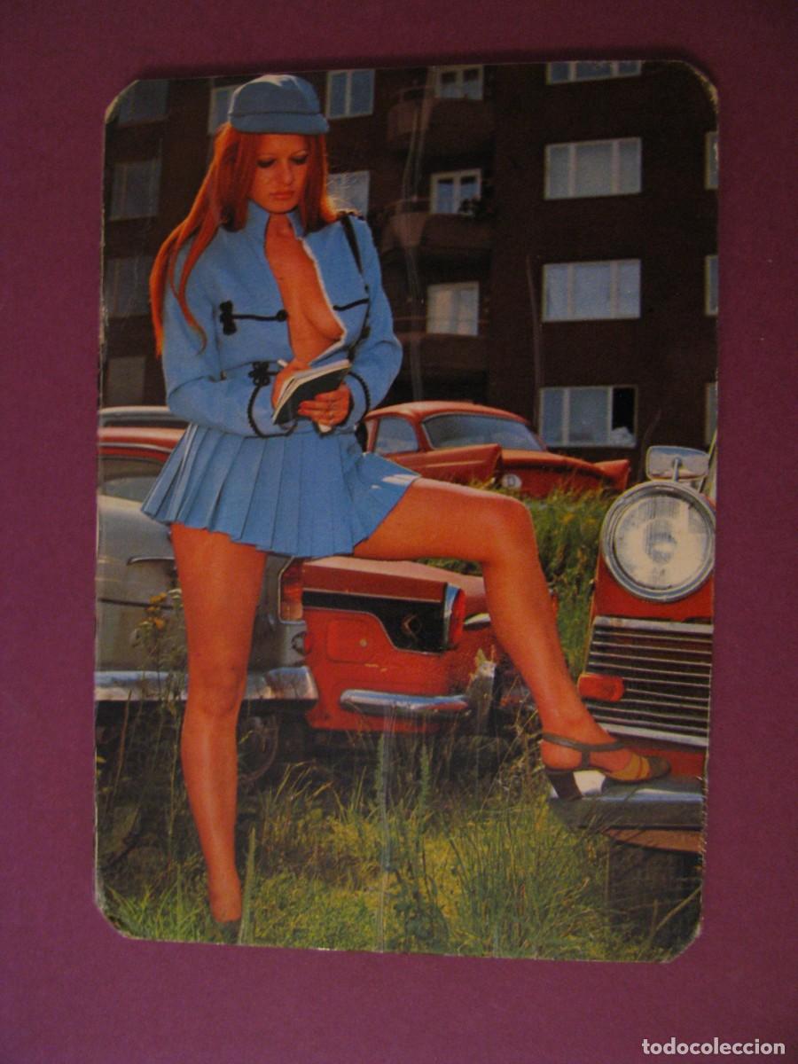 Calendarios: CALENDARIO DE BOLSILLO. CHICA. 1977. PUBL. AUTOS PANIAGUA, MADRID