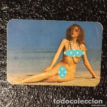 Calendars: CALENDARIO BOLSILLO CHICAS . 1980 ** MUEBLES EUSTAQUIO * SEVILLA** T2
