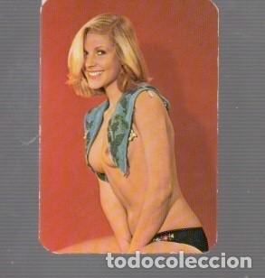 Calendarios: CALENDARIO DE BELLAS SE&Ntilde;ORITA DEL A&Ntilde;O 1978 GRAY COLOR AZUL SIN PUBLICIDAD