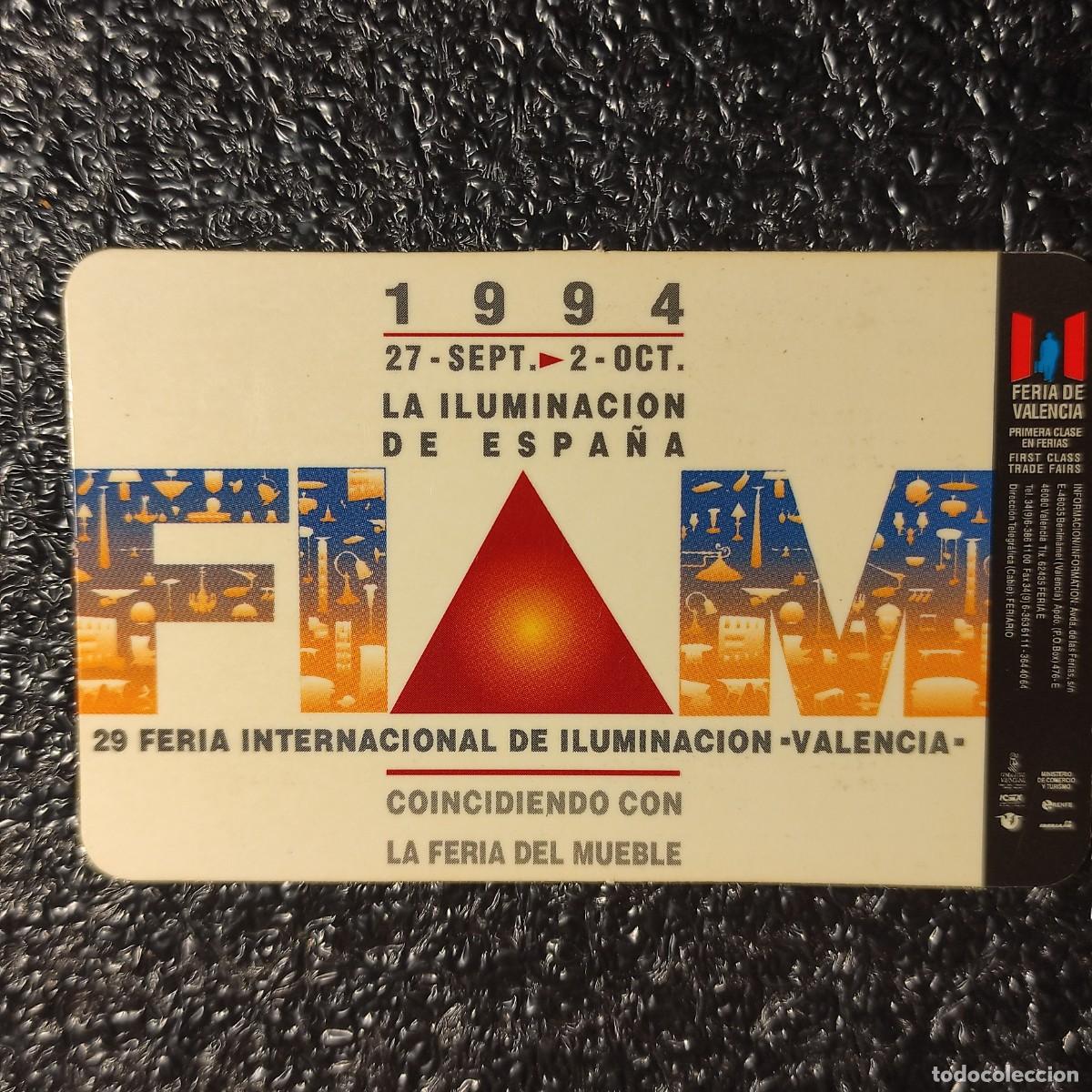 Calendarios: CALENDARIO DE BOLSILLO. FIAM 1994 - FERIA INTERNACIONAL DE ILUMINACI&Oacute;N ** T2