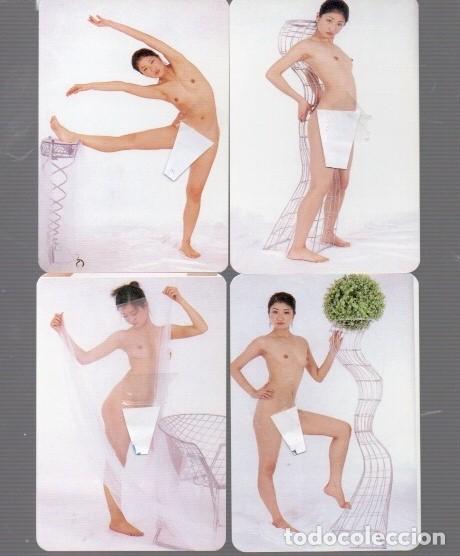 Calendarios: 18 CALENDARIOS DEL 2004 BELLAS SE&Ntilde;ORITA DE EXTRANJERAS SIN PUBLICIDAD