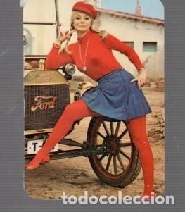 Calendarios: CALENDARIOS DE 1973 BELLAS SE&Ntilde;ORITA DE COBAS N&ordm; 24 PUBLICIDADBAR DESCANSO DE LA CUESTA BARCELONA