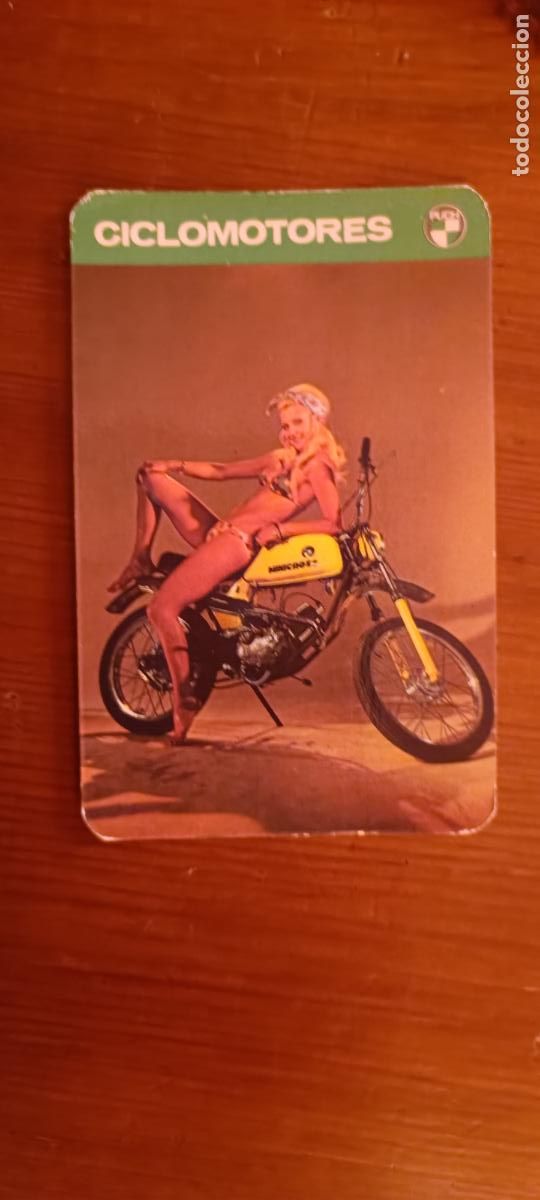 Calendarios: Calendario bolsillo - CICLOMOTORES PUCH - MOTO MUJER - A&Ntilde;O 1973