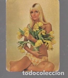 Calendarios: CALENDARIO BELLA SE&Ntilde;ORITA DE PUBLICIDAD DE LA CASA BAR CESAR BARCELONA DEL A&Ntilde;O 1971