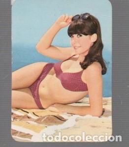 Calendarios: CALENDARIO BELLA SE&Ntilde;ORITA DE PUBLICIDAD DE LA CASA BAR LAS VEGAS BARCELONA A&Ntilde;O 1972