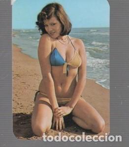 Calendarios: CALENDARIO BELLA SE&Ntilde;ORITA SIN PUBLICIDAD DEL A&Ntilde;O 1975