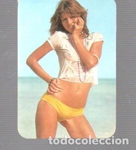 Calendarios: CALENDARIO BELLA SE&Ntilde;ORITA PUBLICIDAD PE&Ntilde;A EL SOCIO BARCELONA DEL A&Ntilde;O 1977