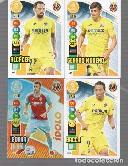 Calendarios: 16 CROMOS DE LIGA 2020 / 2021 DE CASA XL ADRENALYN Y PANINI DEL VILLAREAL