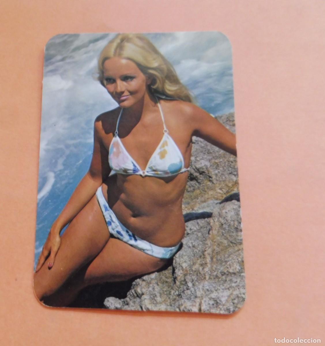 Calendarios: CALENDARIO DE BOLSILLO - DESNUDO - MUJER - CHICA - A&Ntilde;O 1975 - Publi - ANGELA PLAXATS - LA BISBAL