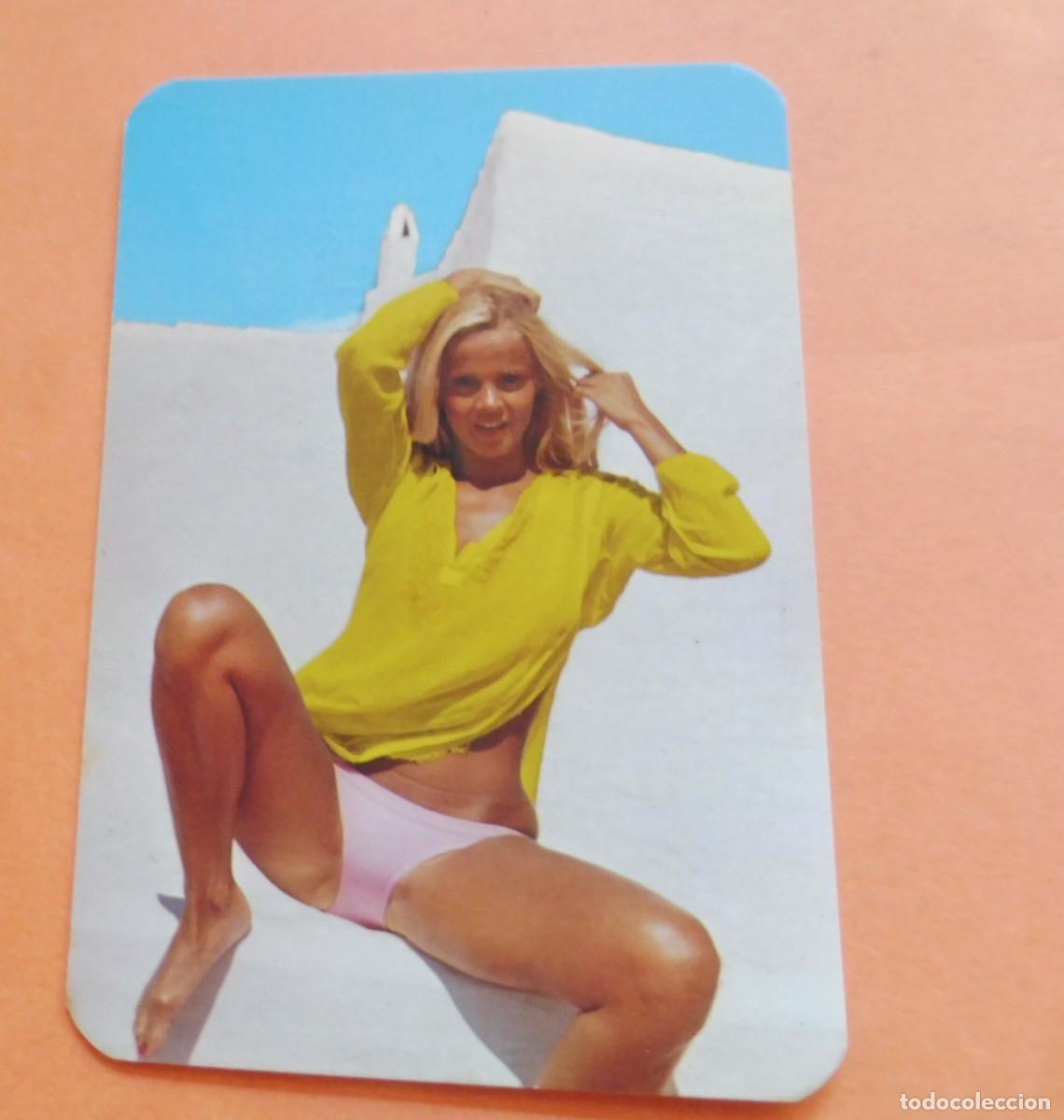 Calendarios: CALENDARIO DE BOLSILLO - CHICAS - A&Ntilde;O 1975 - Publi - ANGELA PLAXATS - LA BISBAL