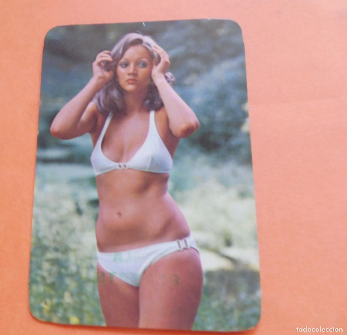 Calendarios: CALENDARIO DE BOLSILLO - CHICAS - A&Ntilde;O 1975 - Publi - ANGELA PLAXATS - LA BISBAL