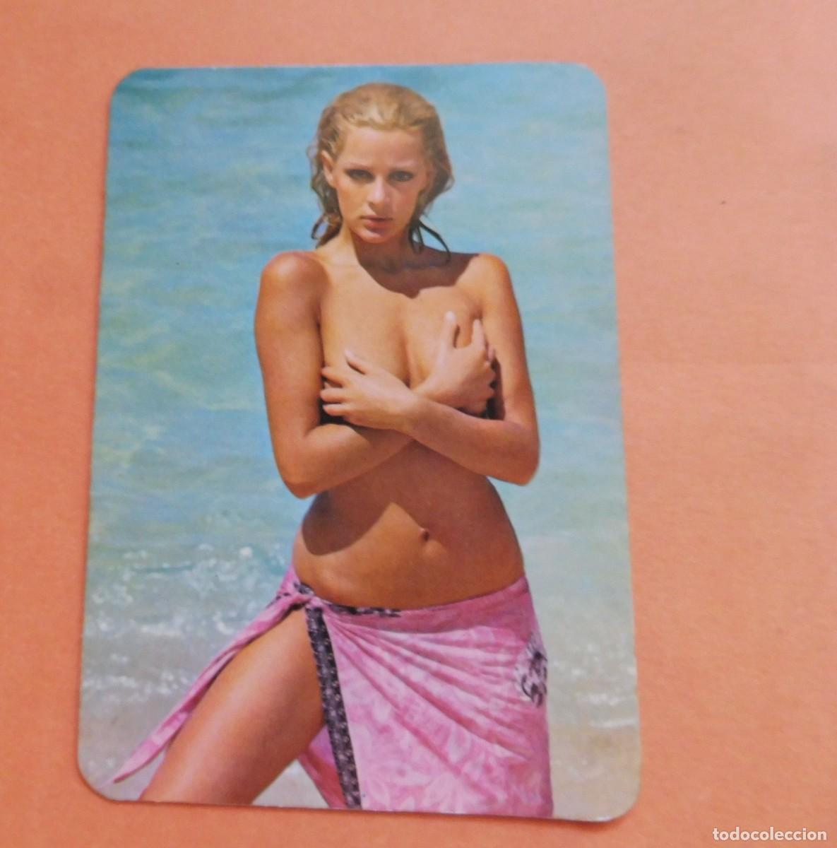 Calendarios: CALENDARIO DE BOLSILLO - CHICAS - A&Ntilde;O 1975 - Publi - BAR CALETA - BARCELONA