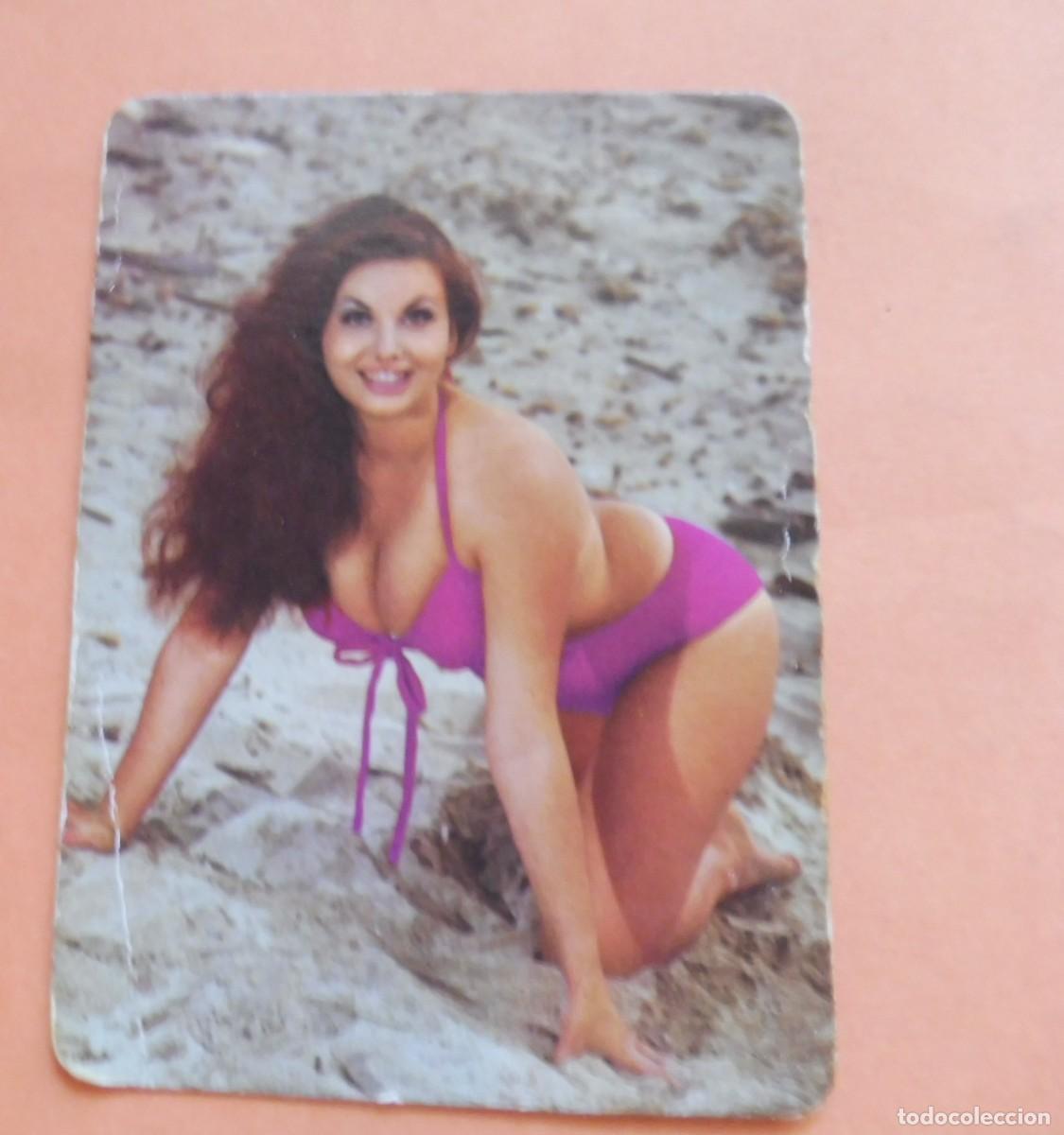Calendarios: CALENDARIO DE BOLSILLO - CHICAS - A&Ntilde;O 1975 - Publi - BAR FRANKFURT - SANTA COLOMA DE GRAMANET