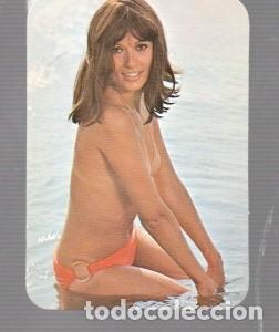 Calend&aacute;rios: CALENDARIO DE BELLAS SE&Ntilde;ORITA DEL A&Ntilde;O 1977 EDIP D. L. B. N&ordm; 184 SIN PUBLICIDAD