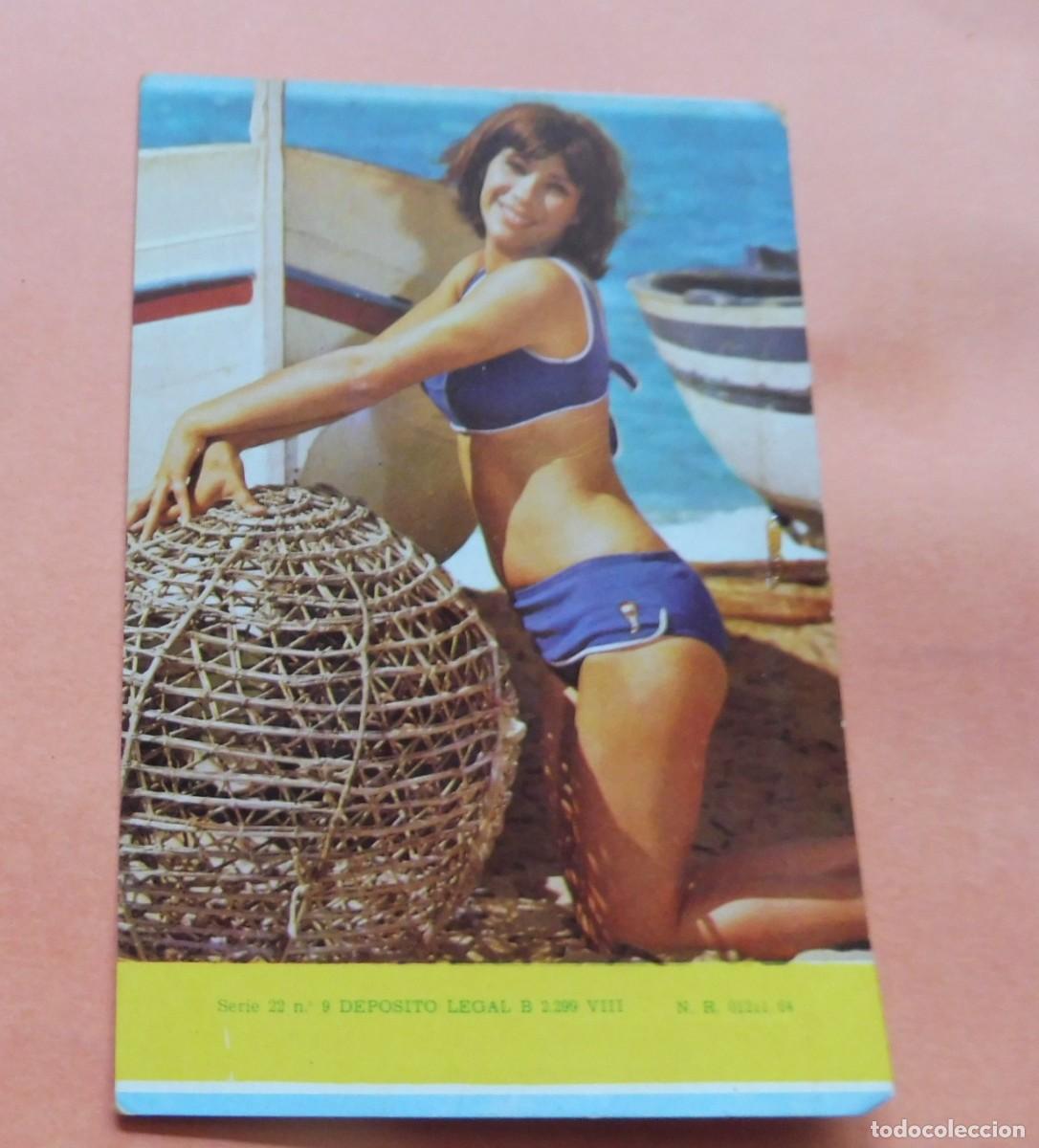 Calendars: CALENDARIO DE BOLSILLO - CHICAS - A&Ntilde;O 1967 - Publi. - PERFUMERIA LONIA - MELILLA