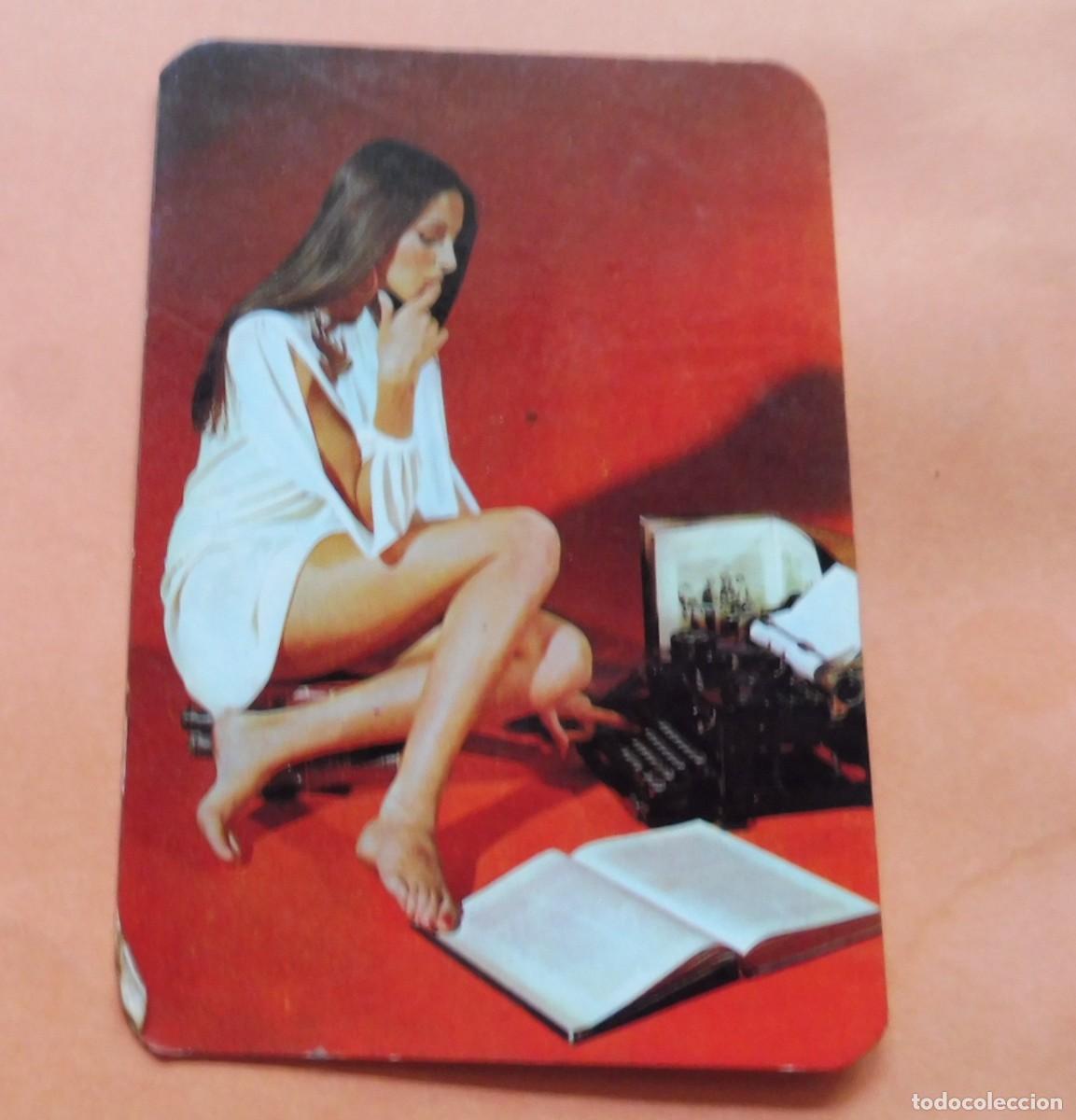 Calendars: CALENDARIO DE BOLSILLO - CHICAS - A&Ntilde;O 1972 - Publi. - BAR LA ESTRELLA - SAN CELONI - BARCELONA
