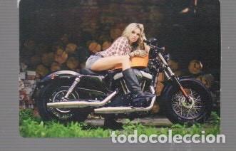 Calendarios: CROMOS DE BELLA SE&Ntilde;ORITA CON MOTO CASA C. B. - N&ordm;85 DEL A&Ntilde;O 2019 SIN PUBLICIDAD