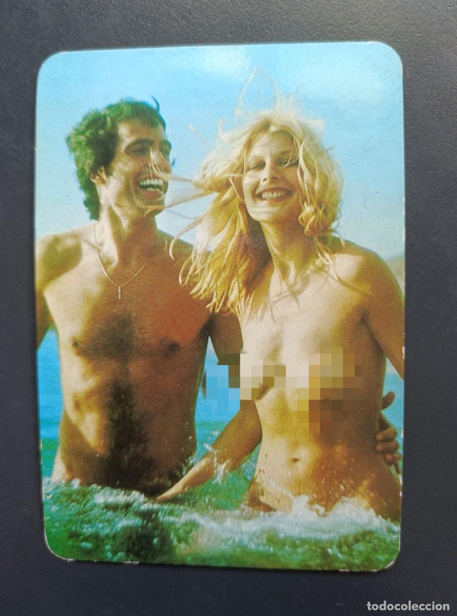 Calendarios: VCK 2738 Calendario Bolsillo - A&Ntilde;O 1977 DESNUDO HOMBRE MUJER CHICA SERIE DLB MADERAS NIETO CARTAGENA