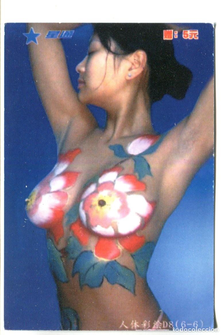 Calendarios: CALENDARIO EXTRANJERO A&Ntilde;O 2009 CHICA PINTADA MUJER