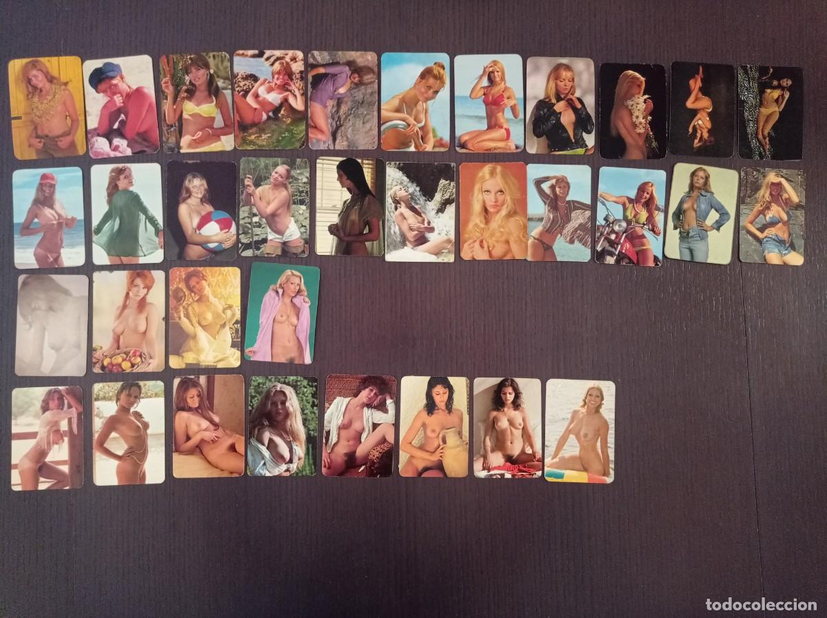 Calendarios: 34 CALENDARIOS. CALENDARIO. CHICAS. A&Ntilde;O 1978-1977-1975-1972